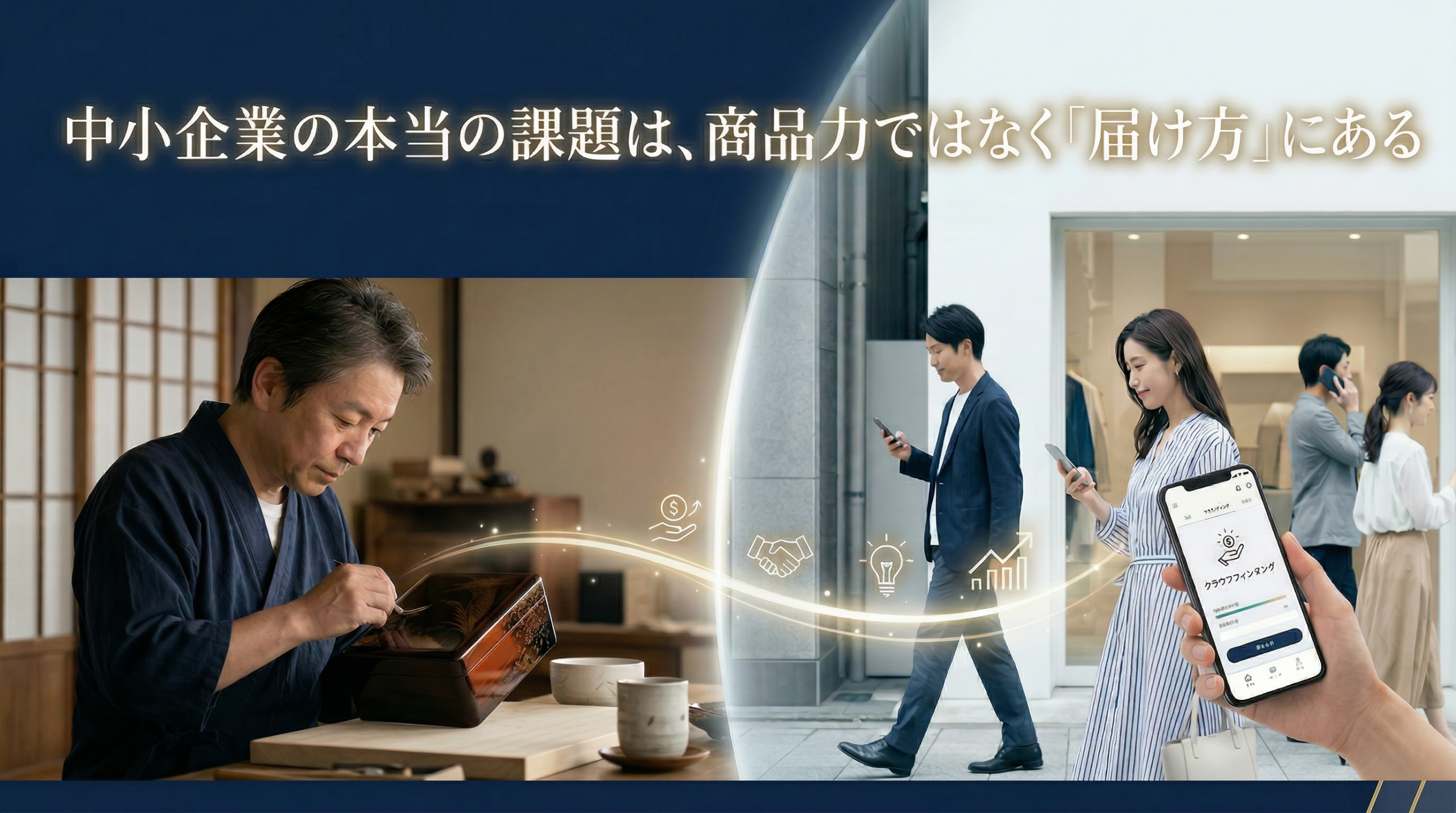 中小企業の課題と届け方